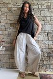Oscar Drape Trapeze Tank Black